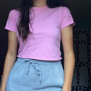 Pink brandy Melville top